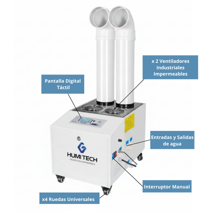 Humidificador Ultrasónico 21 L/h